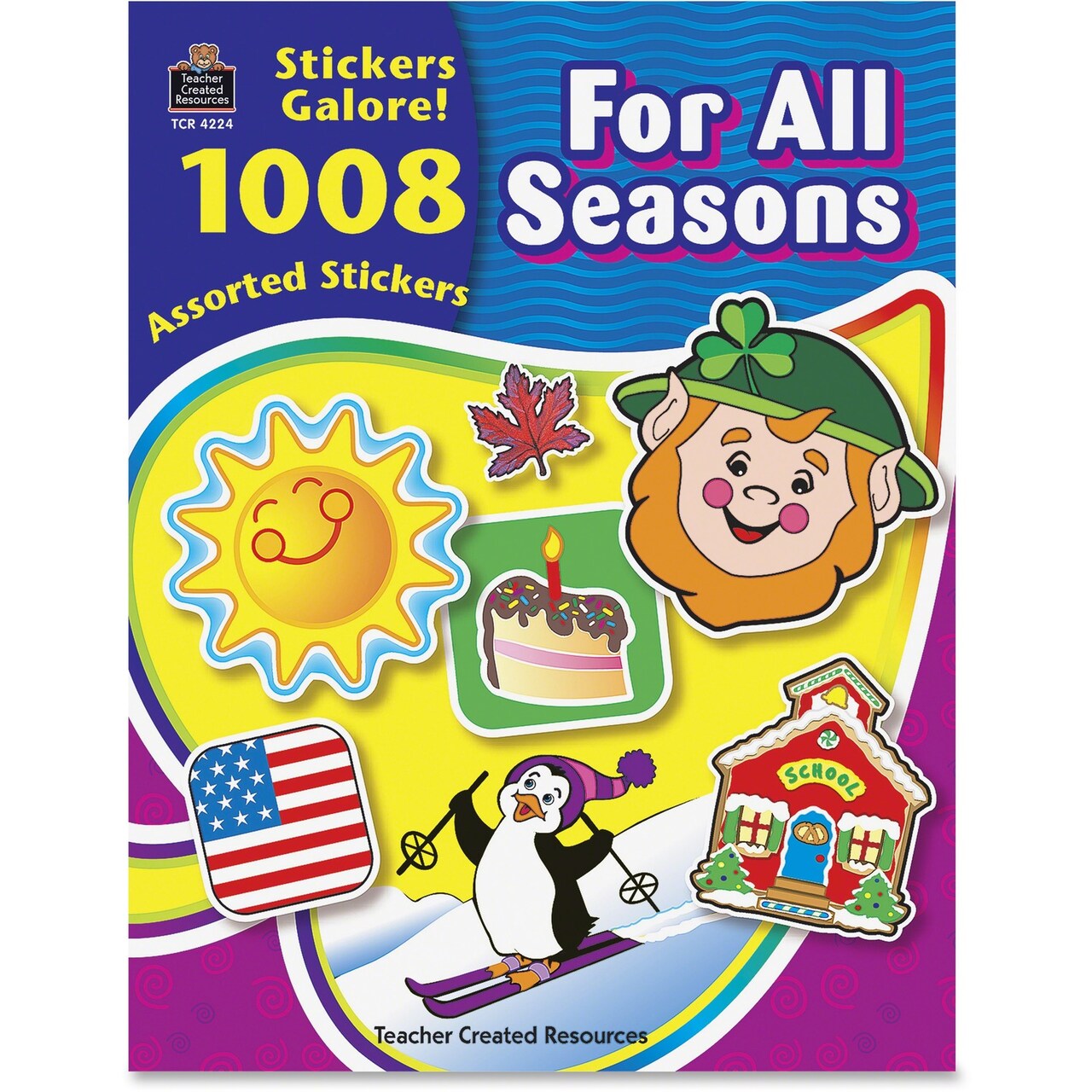 Teacher Created Resources Sticker Book For All Seasons 1008/Pack